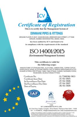 ISO 14001:2015 (Environmental Management Systems)